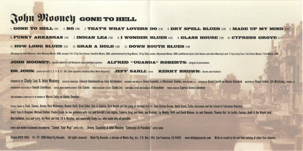 John Mooney - Gone To Hell (CD) - Image 4