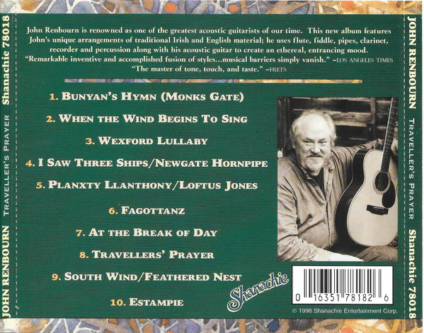 John Renbourn - Traveller's Prayer (CD) - Image 2