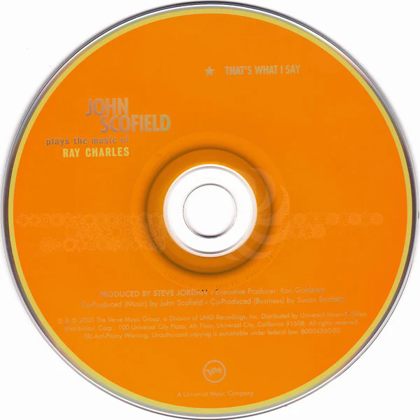 John Scofield - That's What I Say (John Scofield Plays The Music Of Ray Charles) (CD) - Image 4