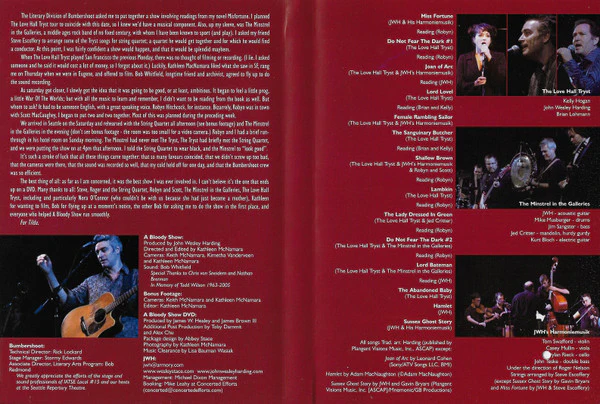 John Wesley Harding - A Bloody Show (DVD) - Image 3