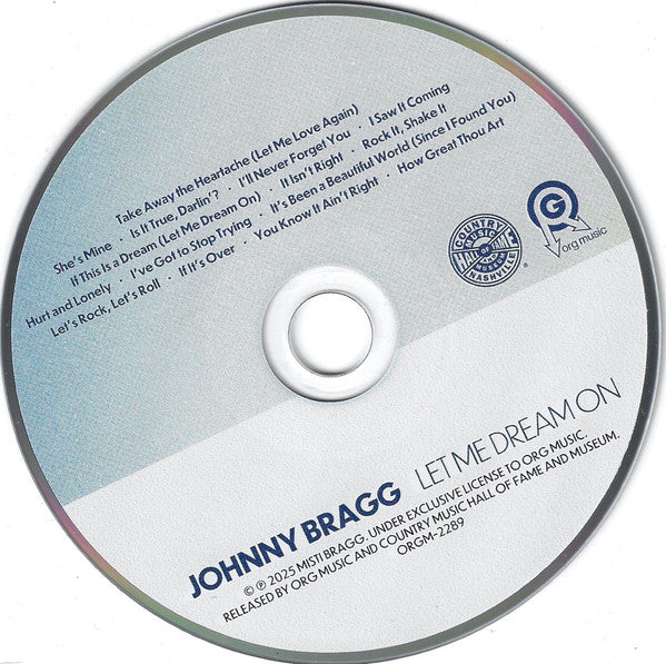 Johnny Bragg - Let Me Dream On (CD) - Image 3