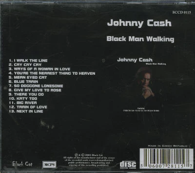 Johnny Cash - Black Man Walking (CD) - Image 2