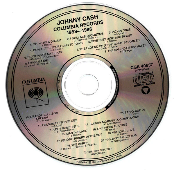 Johnny Cash - Columbia Records 1958-1986 (CD) - Image 3