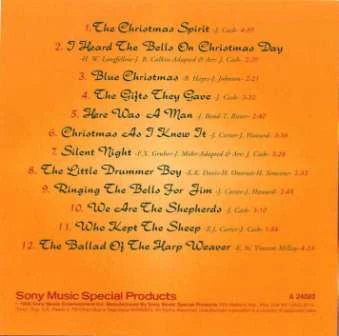 Johnny Cash - The Christmas Spirit (CD) - Image 2