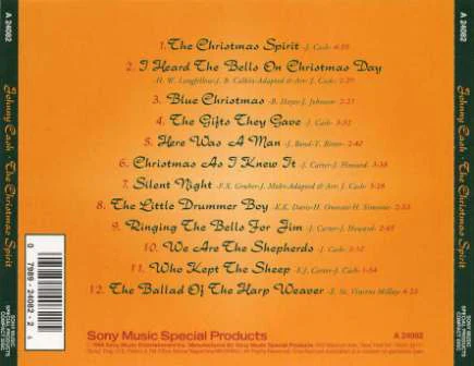 Johnny Cash - The Christmas Spirit (CD) - Image 5