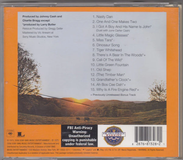 Johnny Cash - The Johnny Cash Children's Album (CD) - Image 4