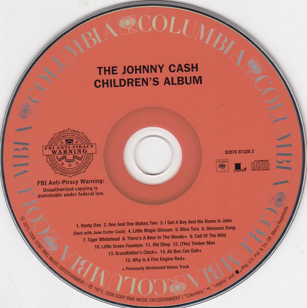 Johnny Cash - The Johnny Cash Children's Album (CD) - Image 5
