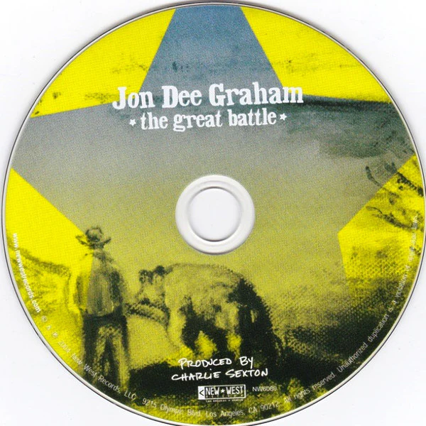 Jon Dee Graham - The Great Battle (CD, Album) - Image 3