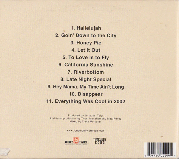 Jonathan Tyler - Holy Smokes (CD) - Image 2