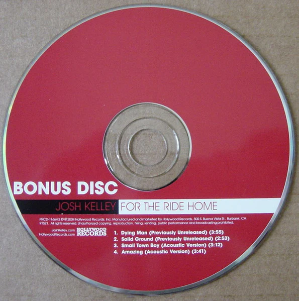 Josh Kelley - For The Ride Home (CD) - Image 4