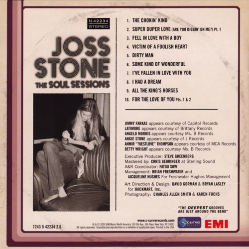 Joss Stone - The Soul Sessions (CD) - Image 5