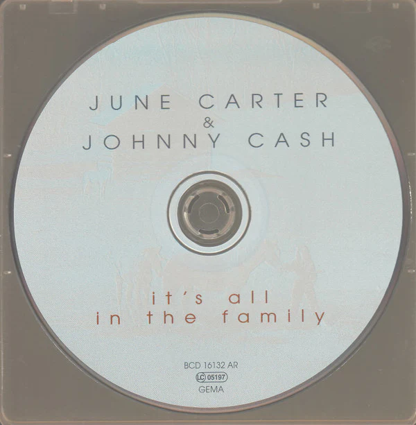 June Carter & Johnny Cash - It's All In The Family (CD) - Image 3