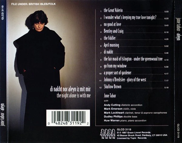 June Tabor - Aleyn (CD) - Image 2