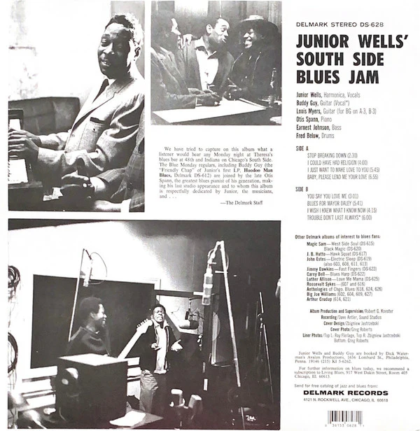 Junior Wells - Southside Blues Jam (Vinyl) - Image 2