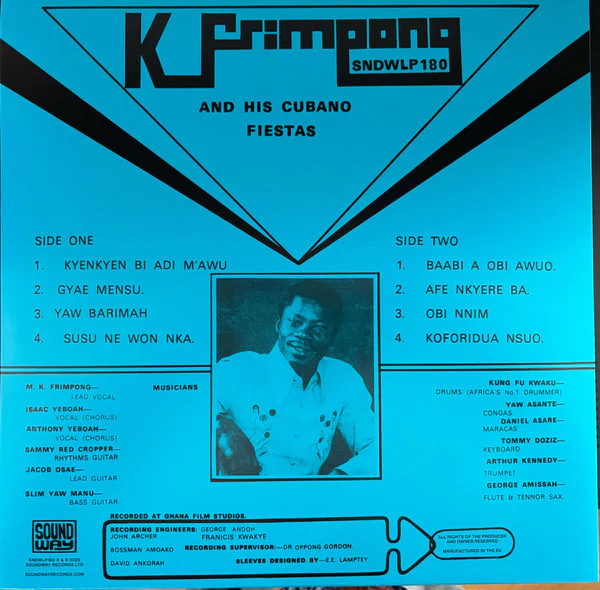 K. Frimpong And His Cubano Fiestas* - K. Frimpong And His Cubano Fiestas (Vinyl) - Image 2
