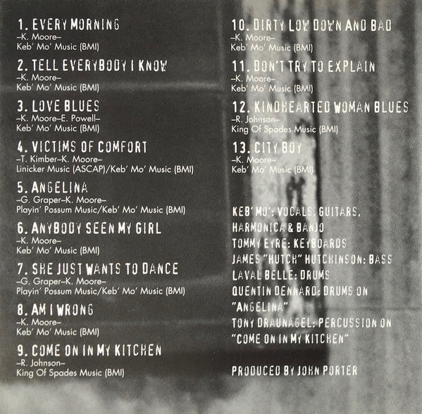 Keb' Mo' - Keb' Mo' (CD) - Image 5