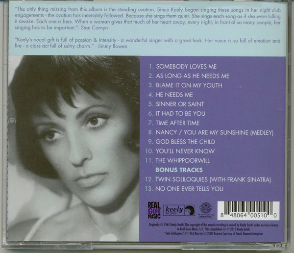 Keely Smith - The Intimate Keely Smith (CD) - Image 2