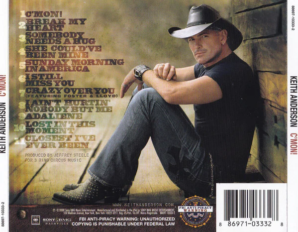 Keith Anderson  - C'mon! (CD) - Image 2