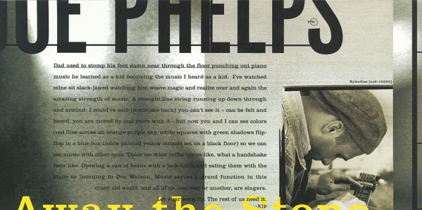 Kelly Joe Phelps - Roll Away The Stone (CD) - Image 2