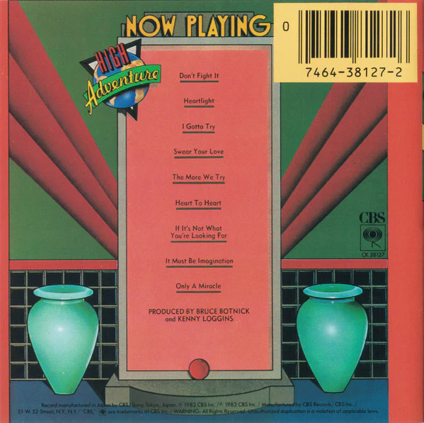 Kenny Loggins - High Adventure (CD) - Image 2