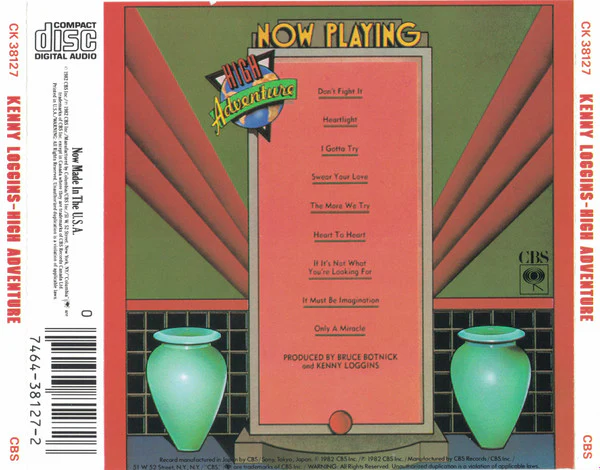 Kenny Loggins - High Adventure (CD) - Image 3