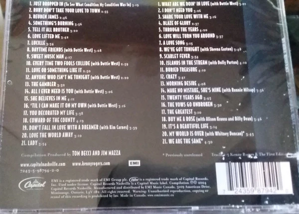 Kenny Rogers - 42 Ultimate Hits (CD) - Image 2