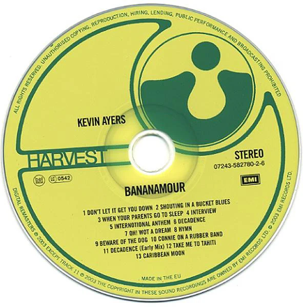 Kevin Ayers - Bananamour (CD) - Image 4