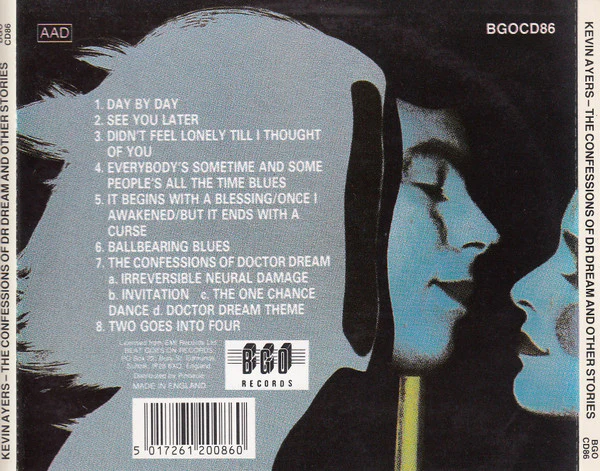 Kevin Ayers - The Confessions Of Dr Dream And Other Stories (CD) - Image 2