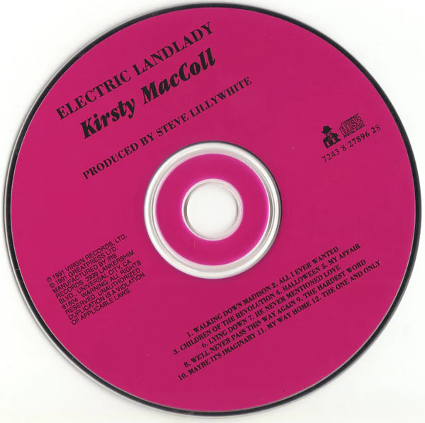 Kirsty MacColl - Electric Landlady (CD) - Image 3