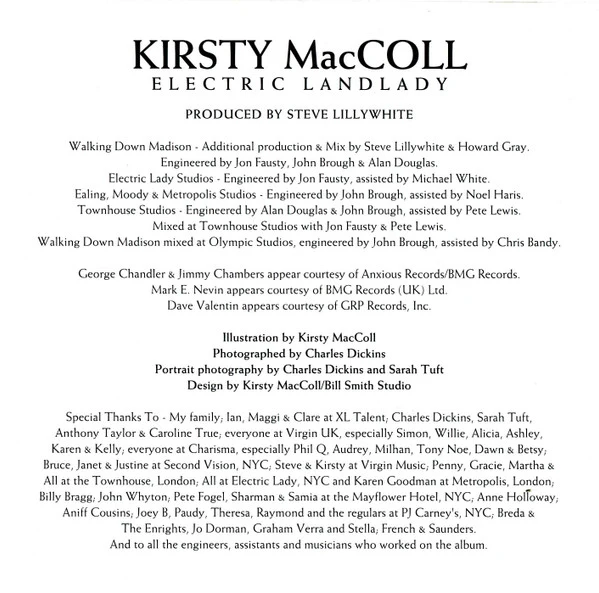 Kirsty MacColl - Electric Landlady (CD) - Image 5