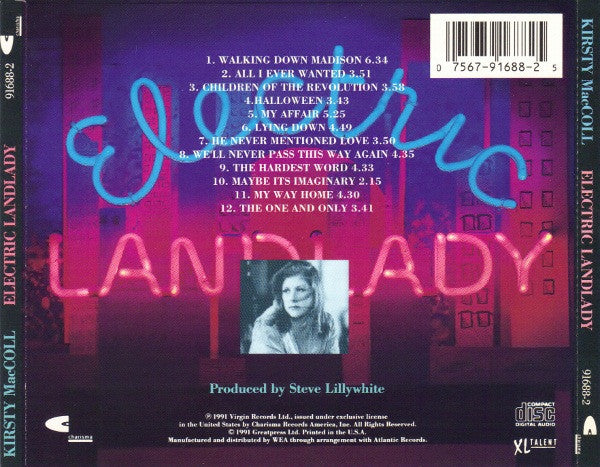 Kirsty MacColl - Electric Landlady (CD) - Image 2