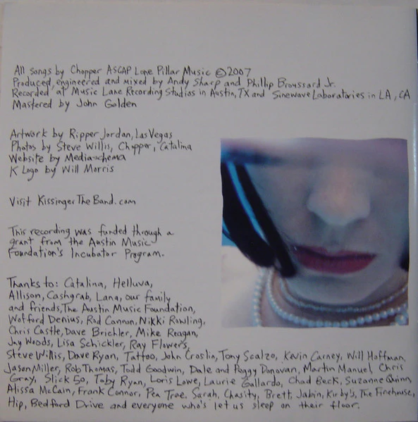Kissinger - Underwater (CD) - Image 4