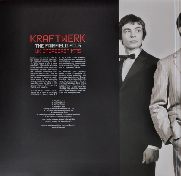 Kraftwerk - The Fairfield Four UK Broadcast 1975 (Vinyl) - Image 3