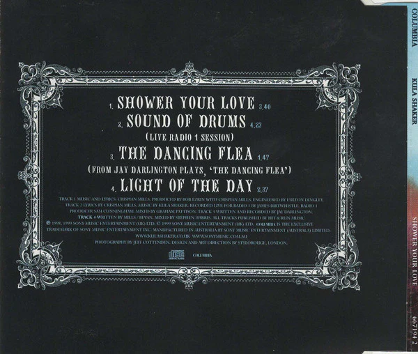 Kula Shaker - Shower Your Love (CD) - Image 2