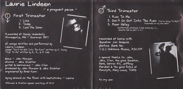 Laurie Lindeen - A Pregnant Pause (CD) - Image 4