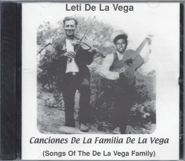Leti De La Vega - Canciones De La Familia De La Vega (Songs Of The De La Vega Family) (CD)