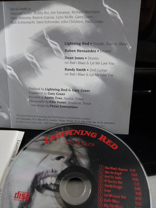 Lightnin' Red - Red's Blues (CD) - Image 5