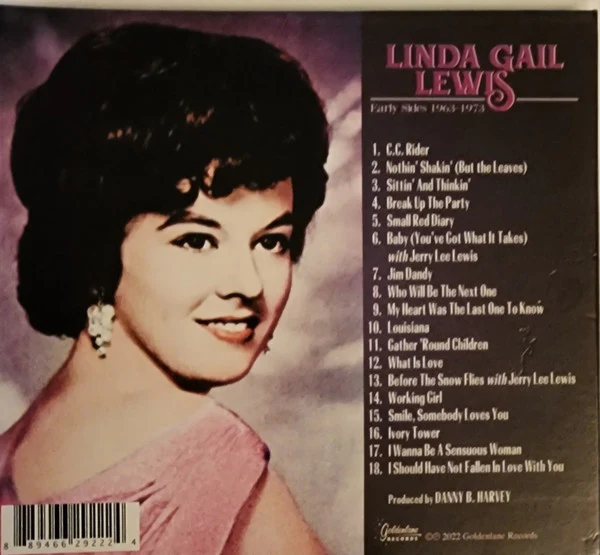 Linda Gail Lewis - Early Sides 1963-1973 (CD) - Image 2