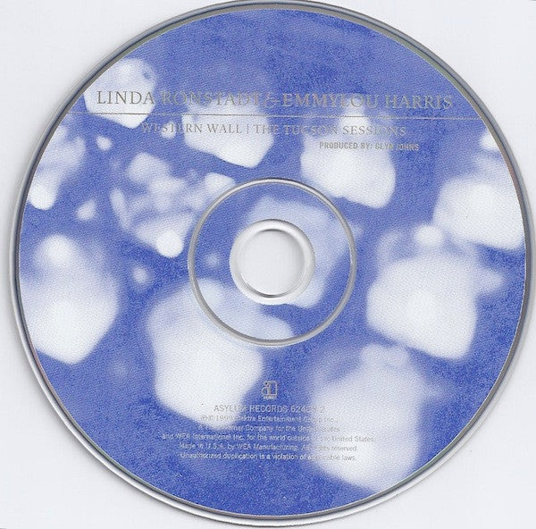 Linda Ronstadt and Emmylou Harris - Western Wall - The Tucson Sessions (CD) - Image 3