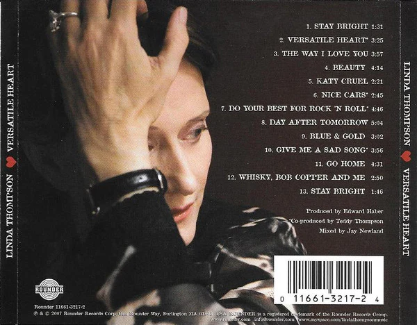 Linda Thompson - Versatile Heart (CD) - Image 2