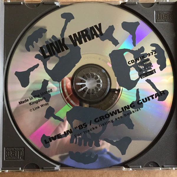 Link Wray - Live In '85 / Growling Guitar  (CD) - Image 2