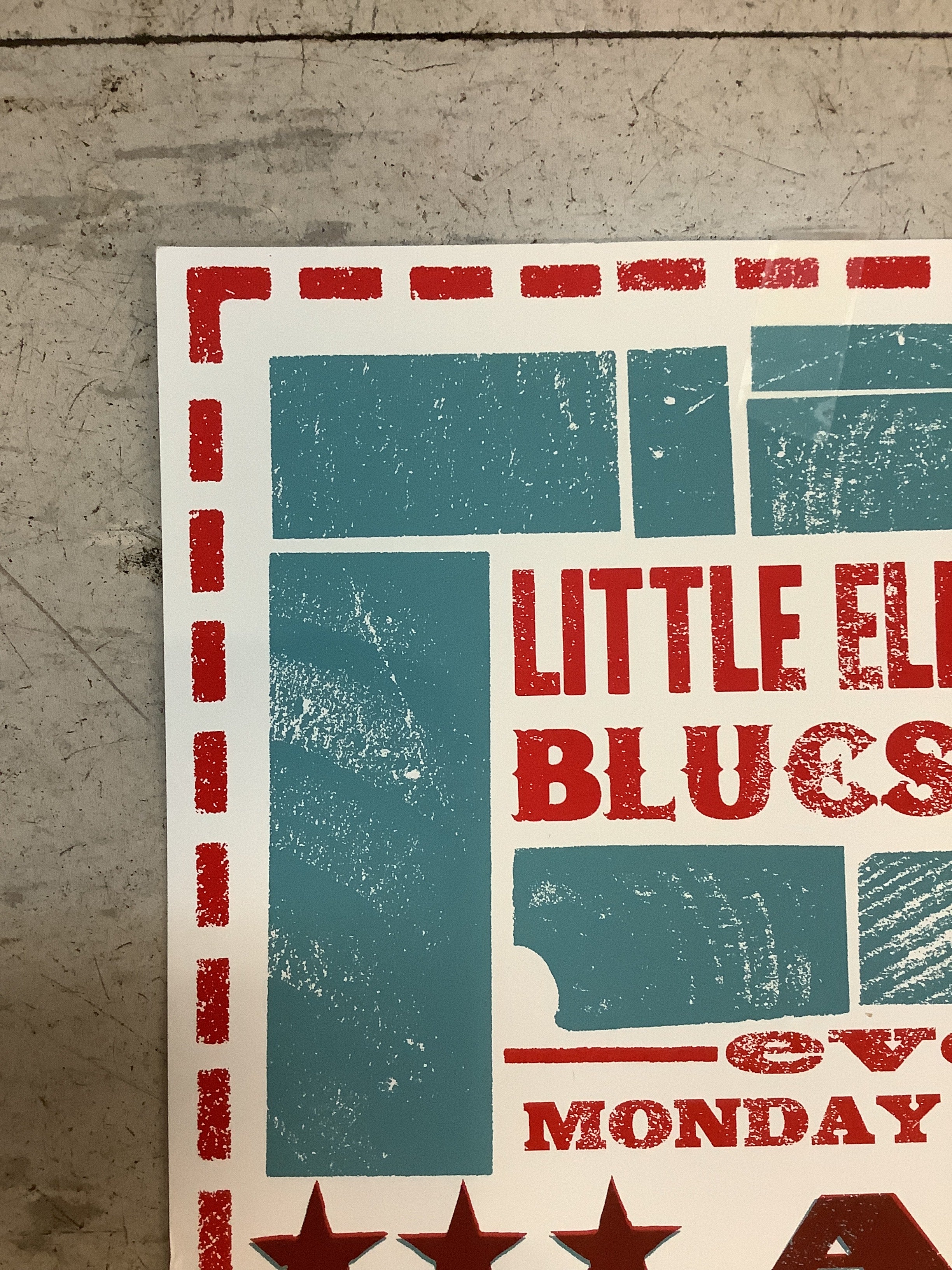 Little Elmore Reed Blues Band at Legendary White Swan (Poster) - Image 2