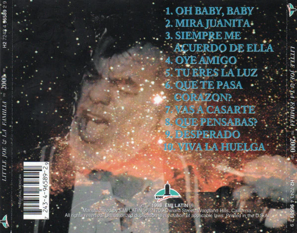 Little Joe - 2000 (CD) - Image 2