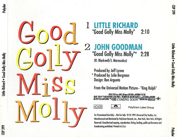 Little Richard - Good Golly Miss Molly  (CD) - Image 2