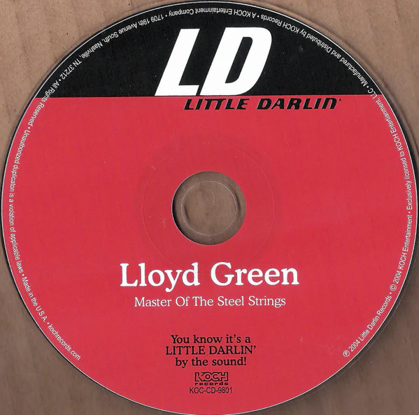 Lloyd Green - The Little Darlin' Sound Of Lloyd Green - Master Of The Steel Strings (CD) - Image 3