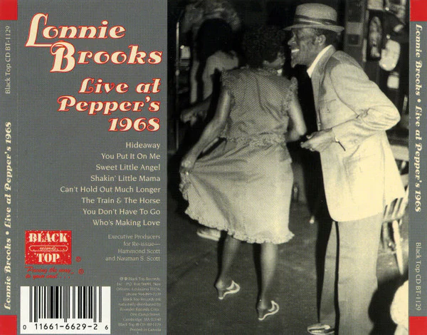 Lonnie Brooks - Live At Pepper's, 1968 (CD) - Image 2
