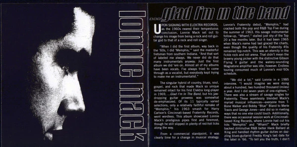 Lonnie Mack - ...Glad I'm In The Band (CD) - Image 4