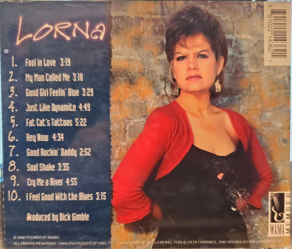 Lorna Willhelm - I Feel Good With The Blues (CD) - Image 2