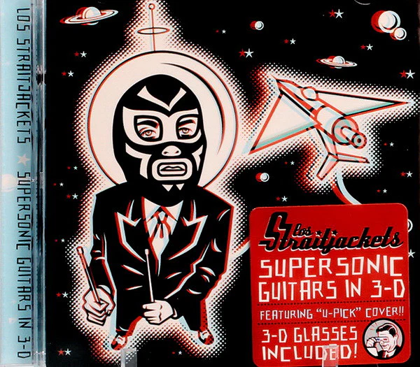 Los Straitjackets - Supersonic Guitars In 3-D (CD) - Image 4