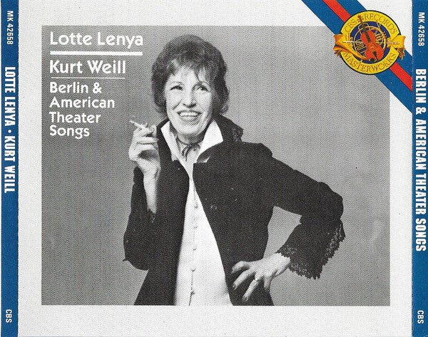 Lotte Lenya • Kurt Weill - Berlin & American Theater Songs (CD) - Image 3